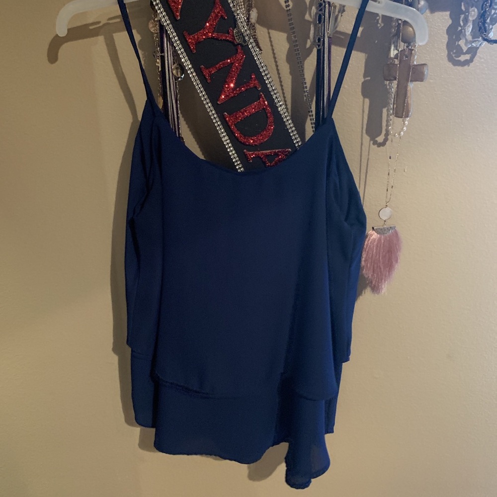 Navy blue tank